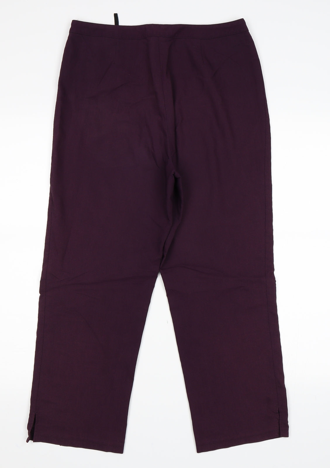 Womens UK Size 30 in Preworn Regular Fit  Purple Trousers