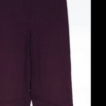 Womens UK Size 30 in Preworn Regular Fit  Purple Trousers