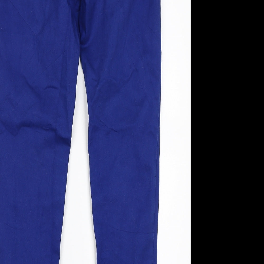 Womens UK Size 8 House Denim Regular Fit Skinny Blue Jeans