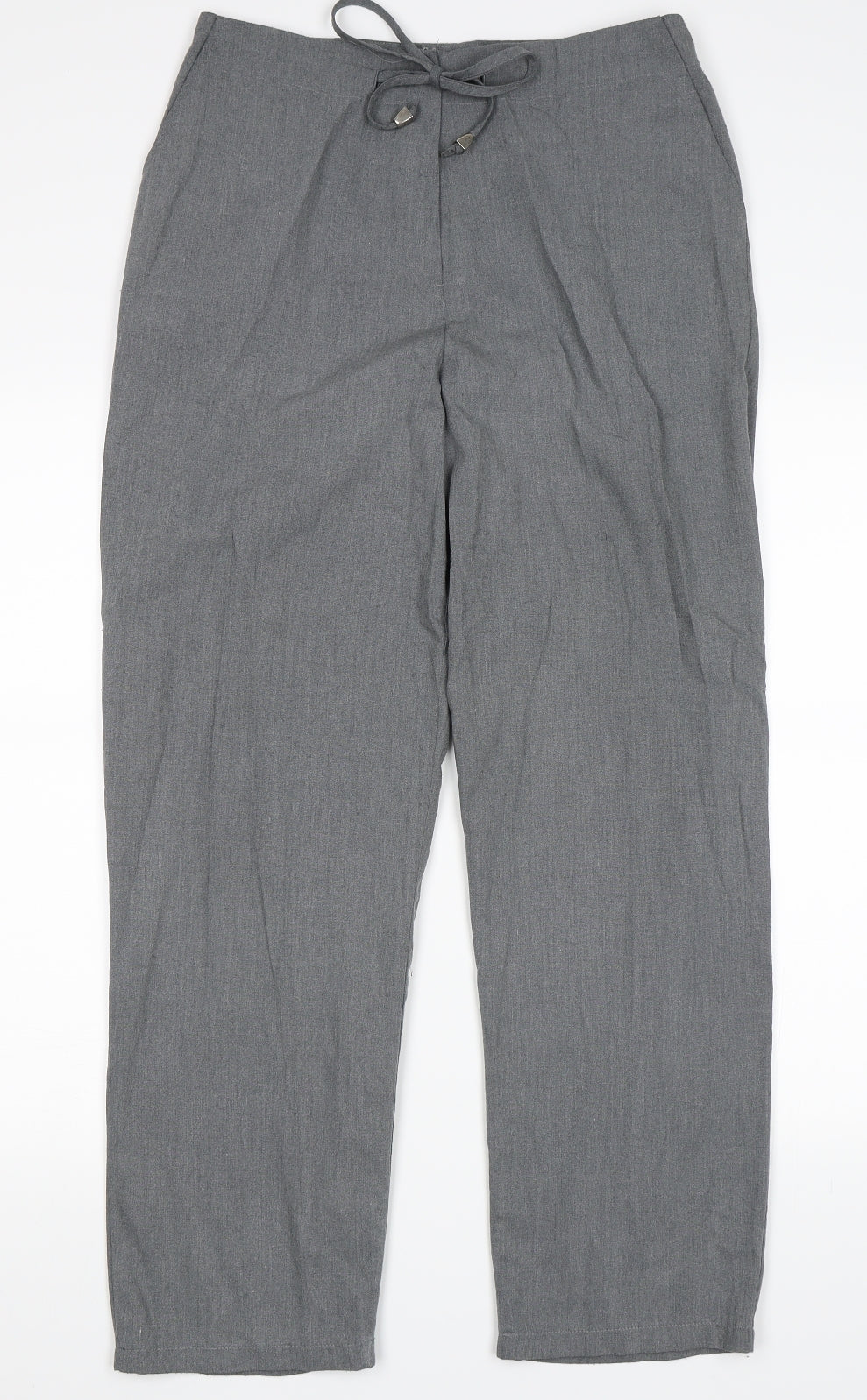 O Zone Womens Grey   Trousers  Size 14 L29 in