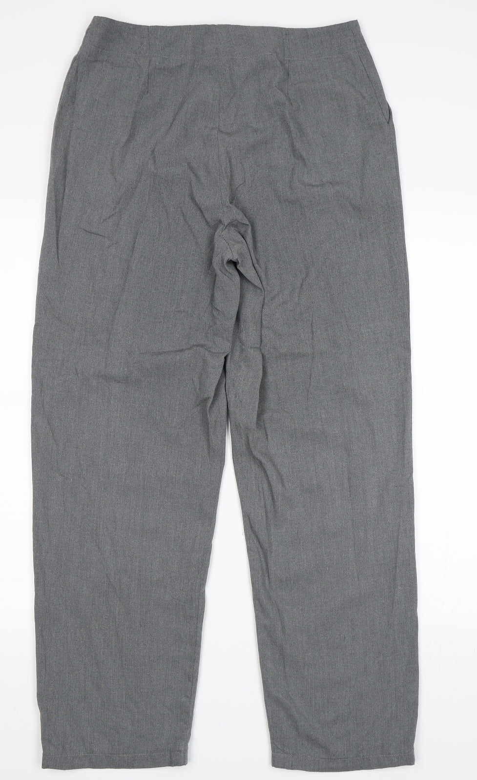 O Zone Womens Grey   Trousers  Size 14 L29 in