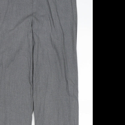 O Zone Womens Grey   Trousers  Size 14 L29 in