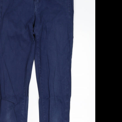 Womens UK Size 30 in RESERVED Regular Fit Skinny Blue Jeans