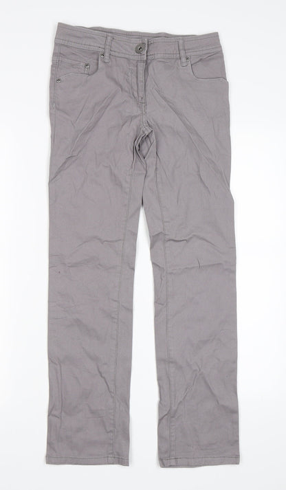 Here & There Womens Grey   Straight Jeans Size 28 in L28 in