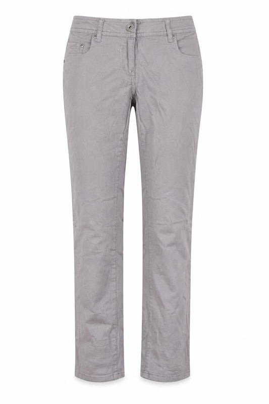 Womens UK Size 28 in Here & There Regular Fit Straight Grey Jeans