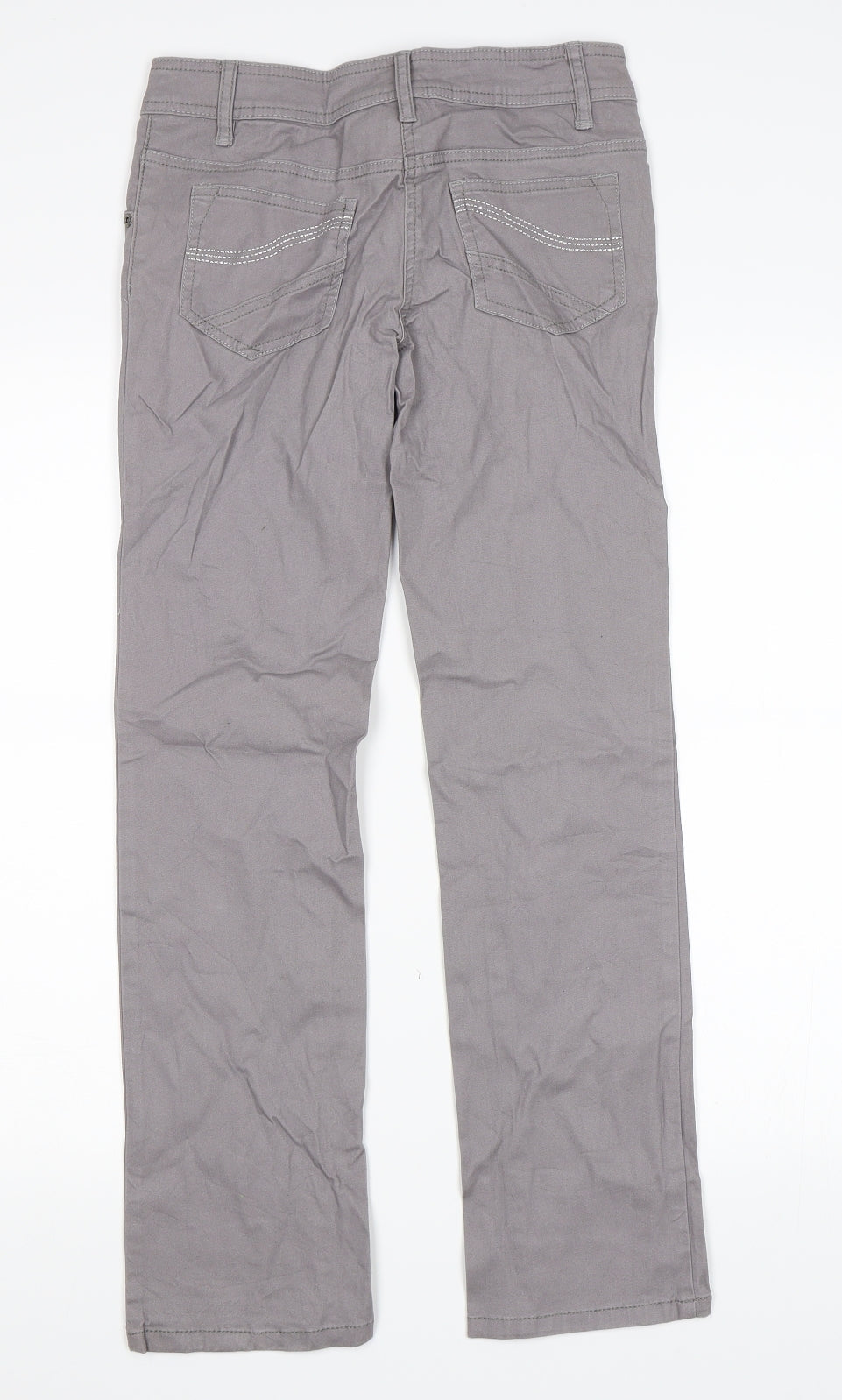 Here & There Womens Grey   Straight Jeans Size 28 in L28 in