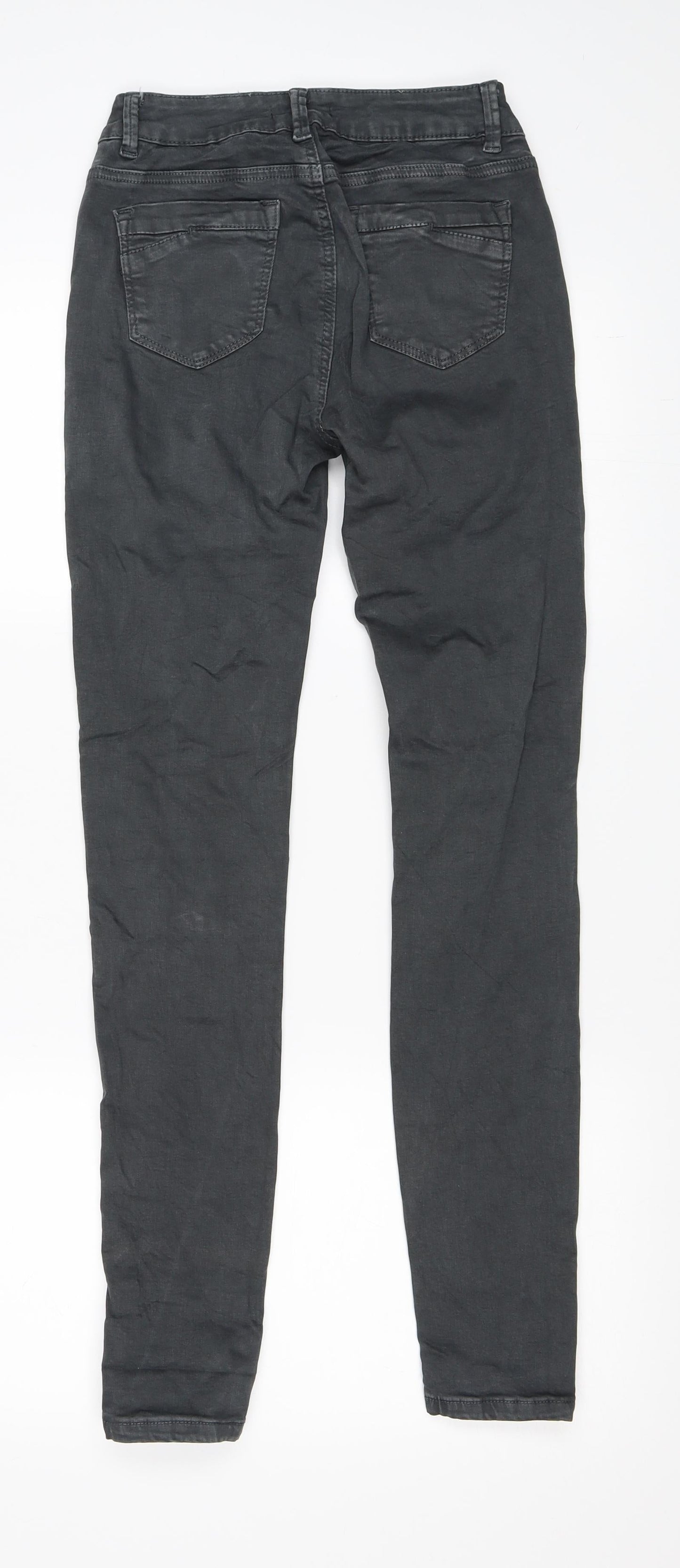 Colloseum Womens Grey   Skinny Jeans Size XS L28 in