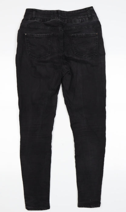 Womens UK Size 12 Newlook Regular Fit Skinny Black Jeans