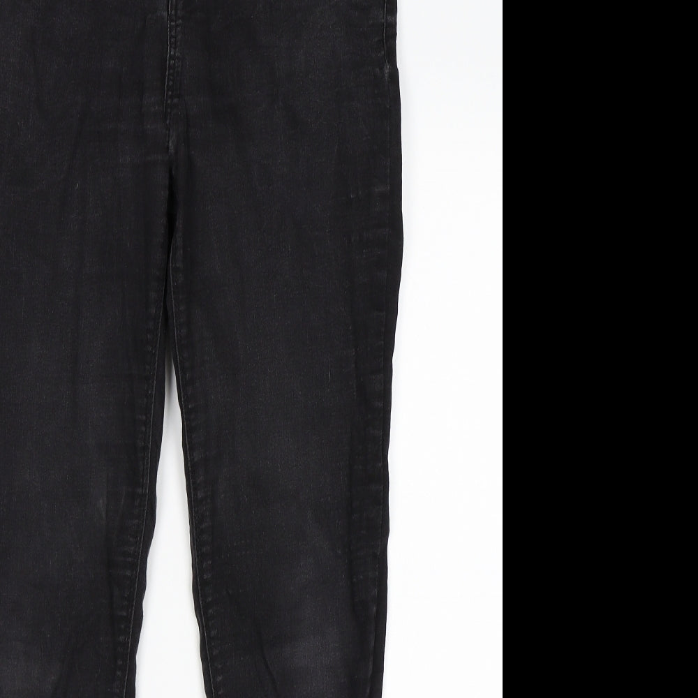 Womens UK Size 12 Newlook Regular Fit Skinny Black Jeans