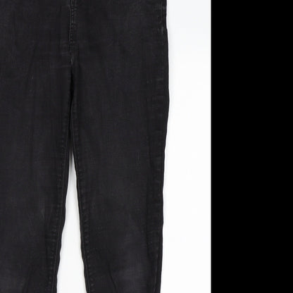 Womens UK Size 12 Newlook Regular Fit Skinny Black Jeans