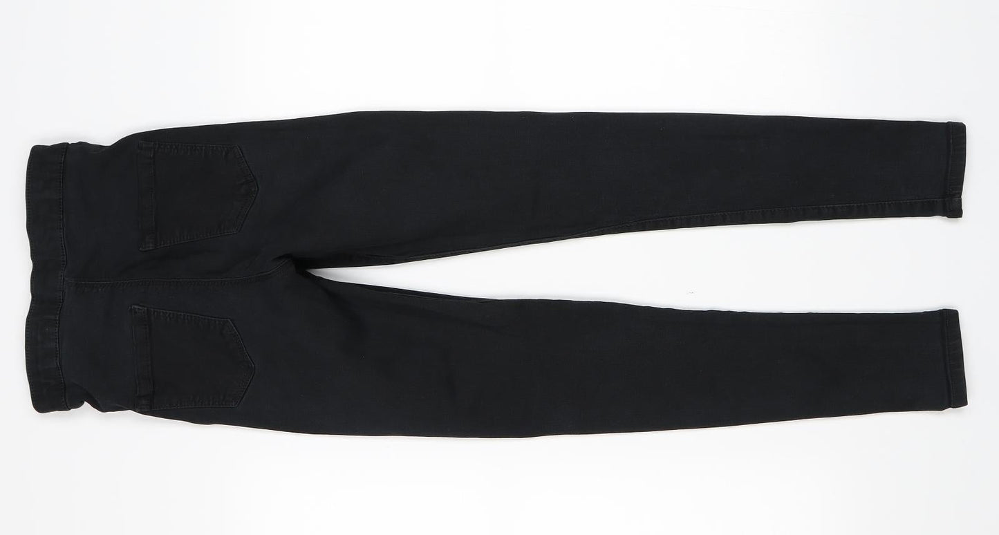 Topshop Womens Black   Skinny Jeans Size 25 in L30 in