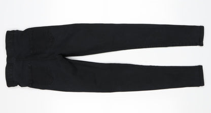 Topshop Womens Black   Skinny Jeans Size 25 in L30 in
