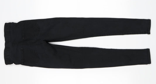 Topshop Womens Black   Skinny Jeans Size 25 in L30 in