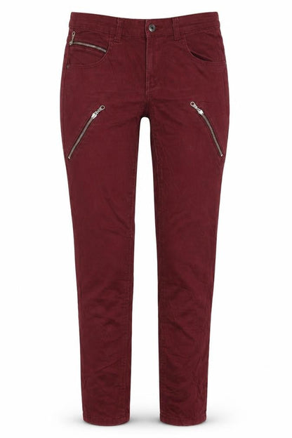 Womens UK Size 34 in Gina Tricot Regular Fit Skinny Red Jeans