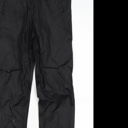 Vera Moda Womens Black   Skinny Jeans Size S L27 in - Wet look