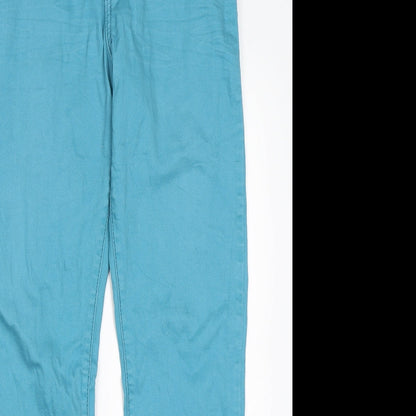 Yigga Womens Blue   Straight Jeans Size 31 in L27 in
