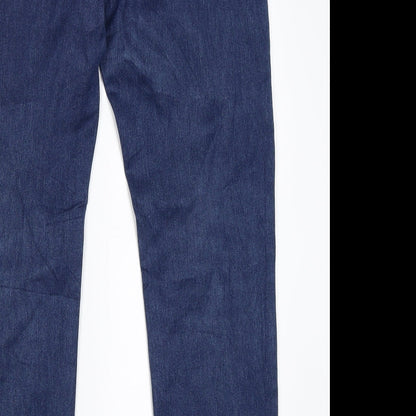 Womens UK Size 32 in Yazz Collection Regular Fit Straight Blue Jeans