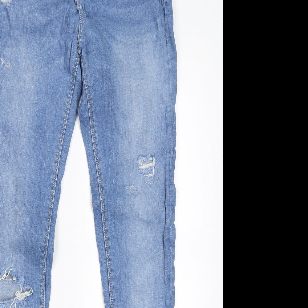 Bershka Womens Blue   Skinny Jeans Size 26 in L30 in