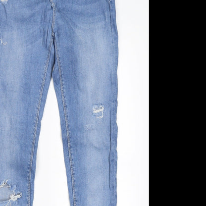 Bershka Womens Blue   Skinny Jeans Size 26 in L30 in