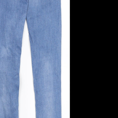 Bershka Womens Blue   Skinny Jeans Size 26 in L30 in