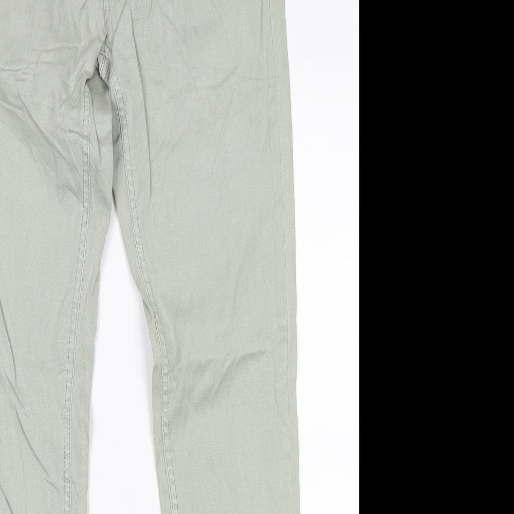 Eight2Nine Womens Green   Skinny Jeans Size 29 in L31 in