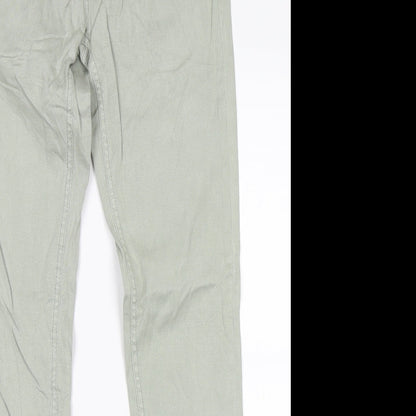 Eight2Nine Womens Green   Skinny Jeans Size 29 in L31 in