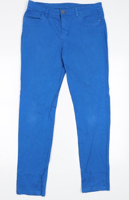 Yessica Womens Blue   Straight Jeans Size 32 in L32 in