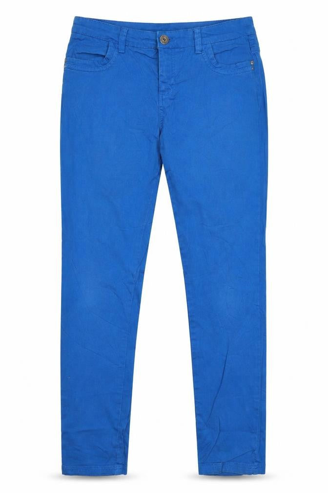 Womens UK Size 32 in Yessica Regular Fit Straight Blue Jeans