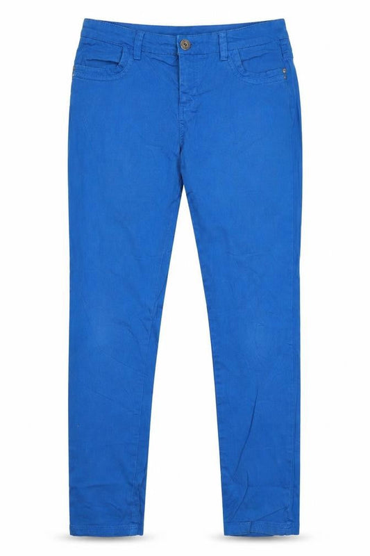Womens UK Size 32 in Yessica Regular Fit Straight Blue Jeans