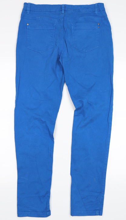 Yessica Womens Blue   Straight Jeans Size 32 in L32 in