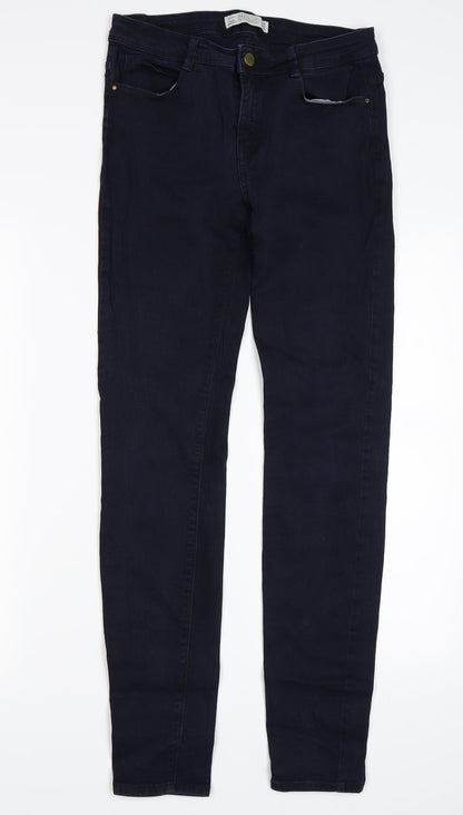 Zara Womens Blue   Skinny Jeans Size 28 in L31 in