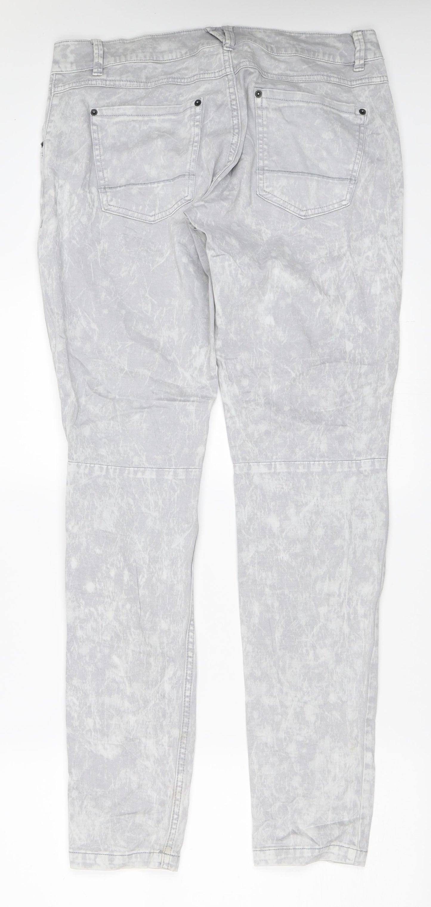 S. Oliver Womens Grey   Skinny Jeans Size 34 in L32 in