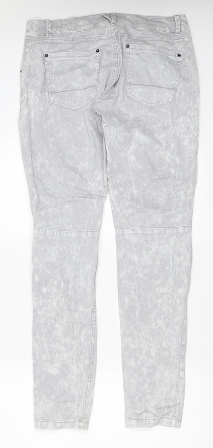 S. Oliver Womens Grey   Skinny Jeans Size 34 in L32 in