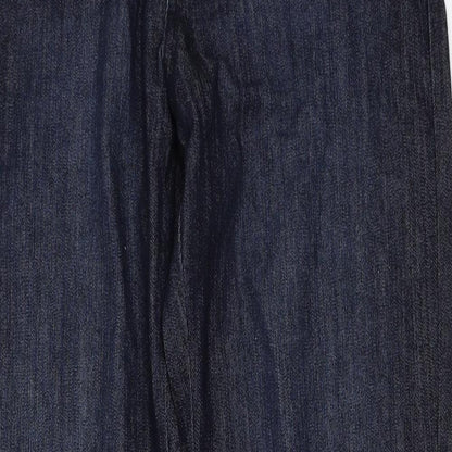 Jet Line Womens Blue   Straight Jeans Size 34 in L33 in