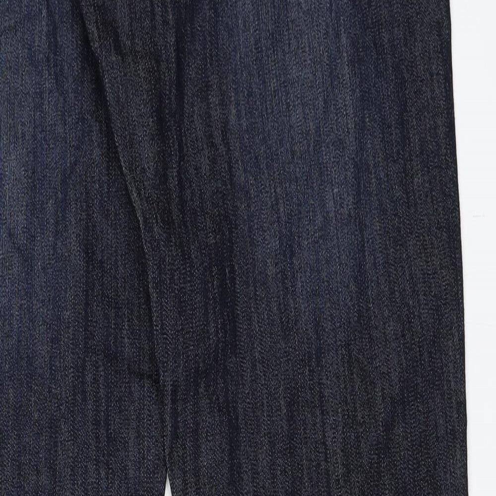 Jet Line Womens Blue   Straight Jeans Size 34 in L33 in