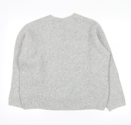 H&M Mens Grey   Pullover Jumper Size XS