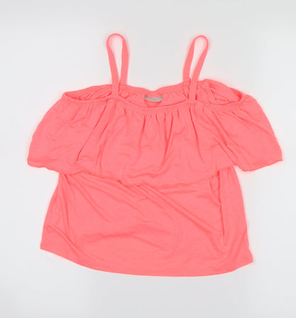 Matalan Girls Pink   Basic Blouse Size 11 Years