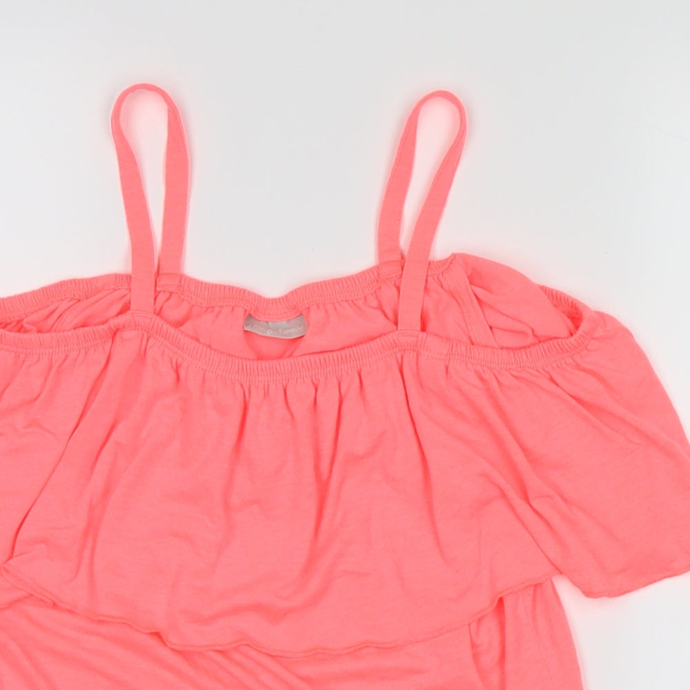 Matalan Girls Pink   Basic Blouse Size 11 Years