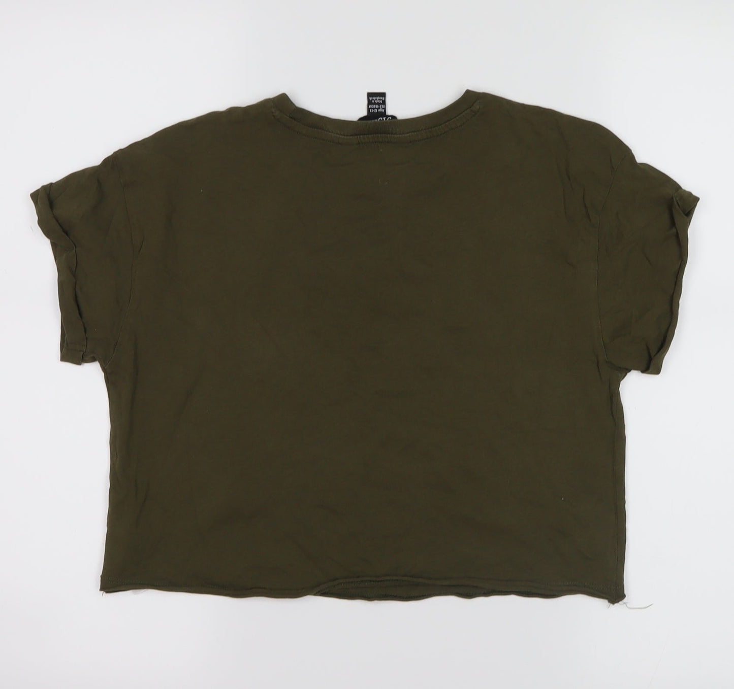 New Look Girls Green   Cropped T-Shirt Size 11-12 Years  - San Francisco