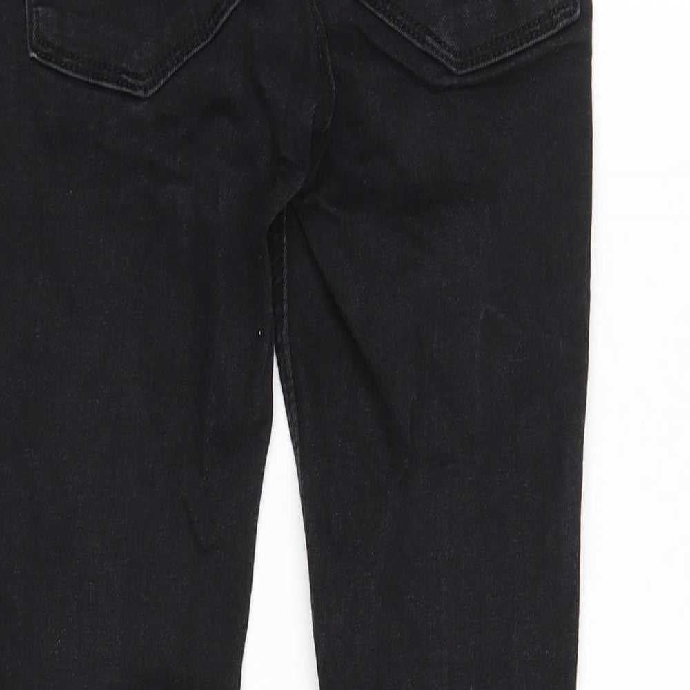 NEXT Girls Black  Denim Skinny Jeans Size 9 Years