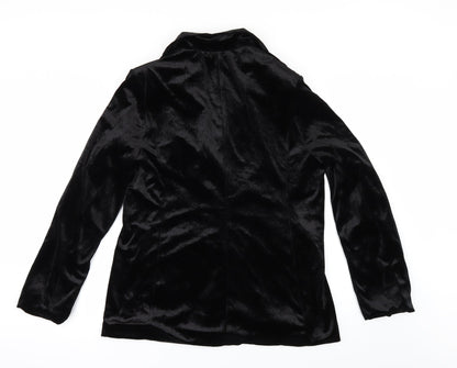 Womens UK Size 8 PRETTYLITTLETHING Black Jacket Jacket