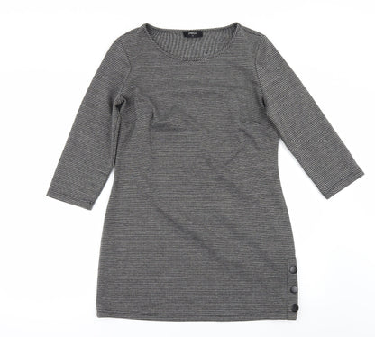 Papaya Womens Grey Check  Mini  Size 10