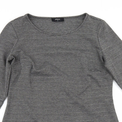 Papaya Womens Grey Check  Mini  Size 10