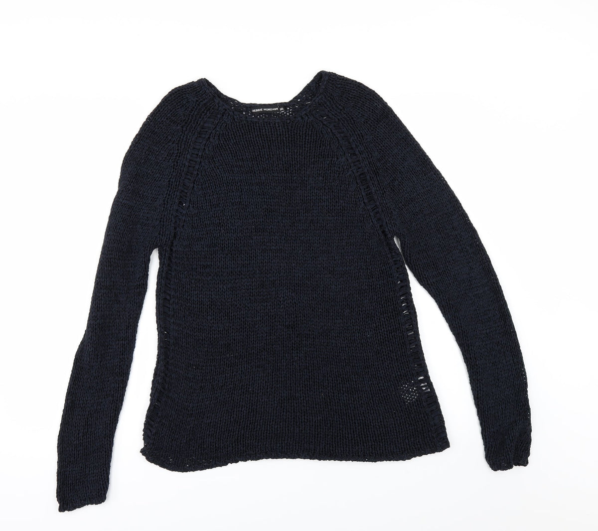Debbie Morgan Womens Blue   Pullover Jumper Size XL
