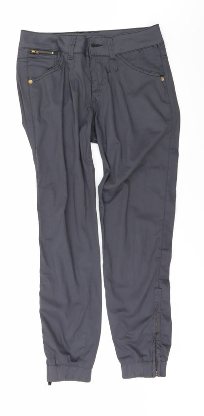 Vera Moda Womens Grey    Trousers Size 30 in L29 in
