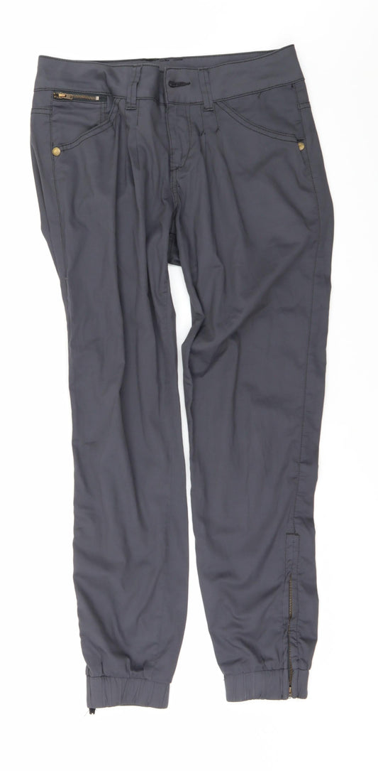 Vera Moda Womens Grey    Trousers Size 30 in L29 in
