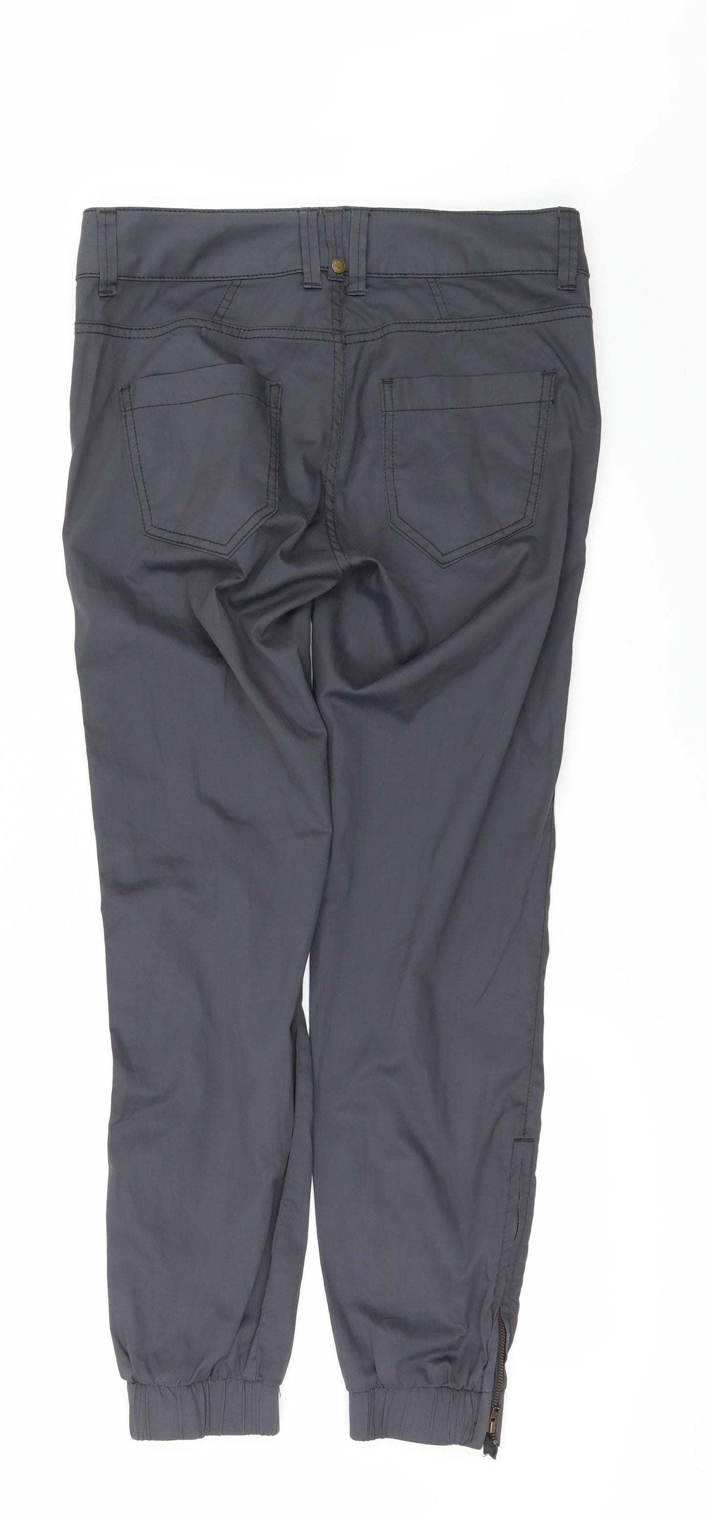 Vera Moda Womens Grey    Trousers Size 30 in L29 in