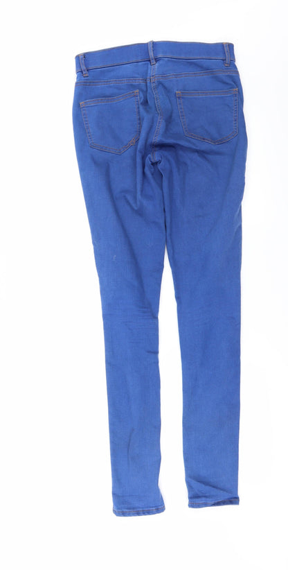 George Womens Blue  Denim Skinny Jeans Size S L33 in