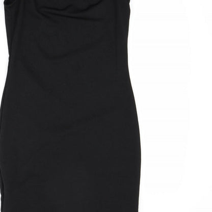 New Look Womens Black   T-Shirt Dress  Size 10