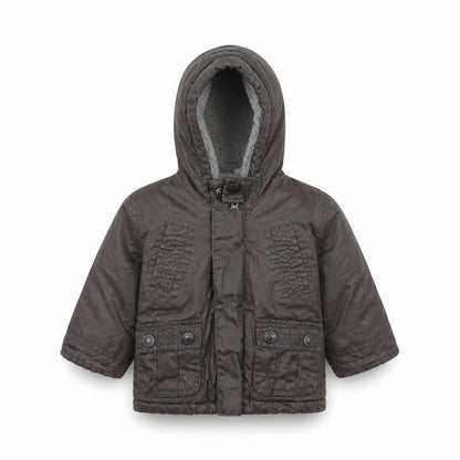 Cherokee Boys Brown   Basic Coat Coat Size 6-9 Months